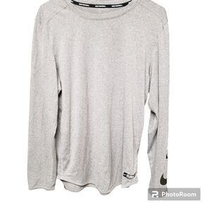 New Nike Football Mens Dri-Fit Long Sleeve Shirt Size S